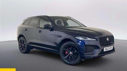 Używany Jaguar F-Pace R-Dynamic 204 KM (150 kW) 2022 Niebieski SUV