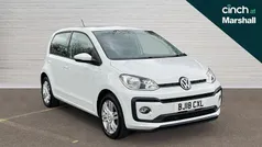 White Used 2018 VW up! Highline Hatchback | £7,647 (Fair price)