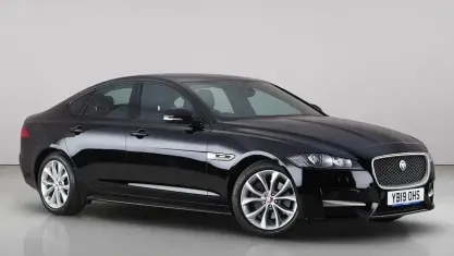 Used Jaguar XF R-Sport 250 HP (183 kW) 2019 Black Sedan