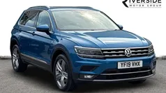 Blue Used 2019 VW Tiguan Allspace SEL SUV | £18,431 (Good price)