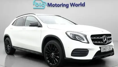 Used Mercedes GLA180 AMG line 122 HP (89 kW) 2019 White SUV