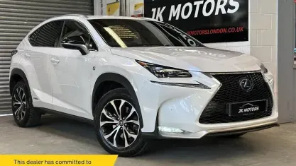Used Lexus NX300h Sport Line 197 HP (144 kW) 2017 White SUV