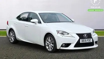 Used Lexus IS300h Executive Line 223 HP (164 kW) 2015 White Sedan
