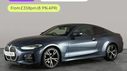 Used BMW 420 M Sport 190 HP (139 kW) 2021 Blue Coupe