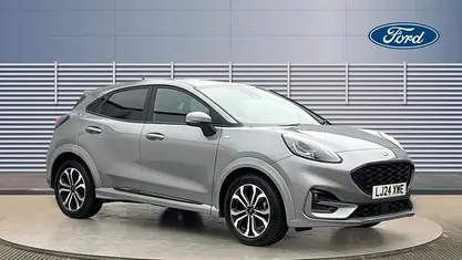 Begagnad Ford Puma ST-Line 125 HK (91 kW) 2023 Silver SUV