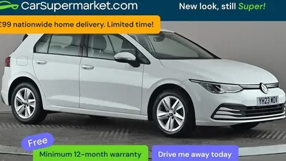 Used VW Golf VIII Life 150 HP (110 kW) 2023 White Hatchback