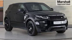 Black Used 2018 Land Rover Range Rover evoque HSE Dynamic SUV | £17,022 (Fair price)