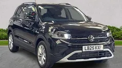 Black New 2025 VW T-Cross Match SUV | £24,333 (Fair price)