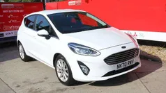 White Used 2020 Ford Fiesta Titanium Hatchback | £10,995 (Fair price)