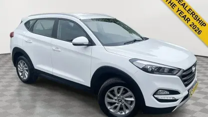 Gebraucht Hyundai Tucson SE 177 PS (130 kW) 2018 Weiß SUV