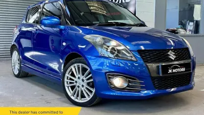 Used Suzuki Swift Sport 136 HP (100 kW) 2015 Blue Hatchback