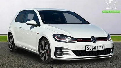 Used VW Golf VII GTI 245 HP (180 kW) 2019 White Hatchback
