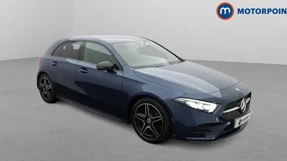 Used Mercedes A180 Executive 136 HP (100 kW) 2022 Blue Hatchback
