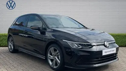 Used VW Golf VIII R-line 150 HP (110 kW) 2023 Black Hatchback