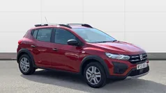 Red Used 2022 Dacia Sandero Essentiel Hatchback | £11,357 (Fair price)