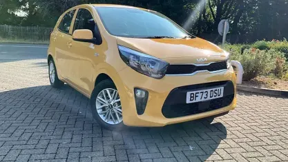 Used Kia Picanto 67 HP (49 kW) 2023 Yellow Hatchback