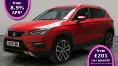 Red Used 2020 Seat Ateca XCELLENCE Lux SUV | £14,794 (Fair price)
