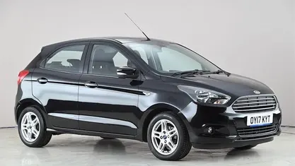 Used Ford Ka Plus Zetec 69 HP (50 kW) 2017 Black Hatchback