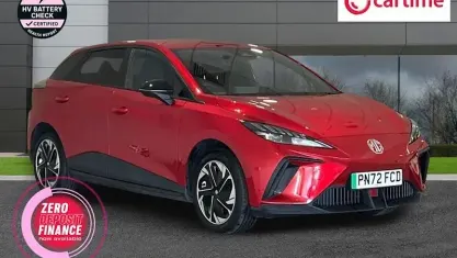 Used MG MG4 EV SE 125 kW (170 HP) 2022 Red Hatchback
