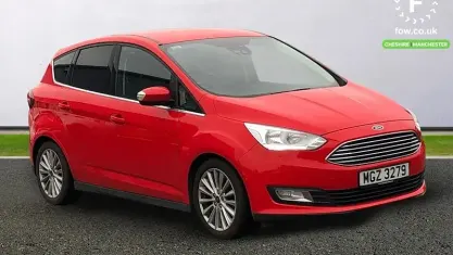 Used Ford C-MAX Titanium 101 HP (74 kW) 2019 Red MPV