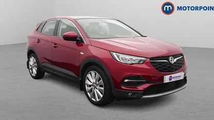 Used Vauxhall Grandland X Elite 131 HP (96 kW) 2020 Red SUV