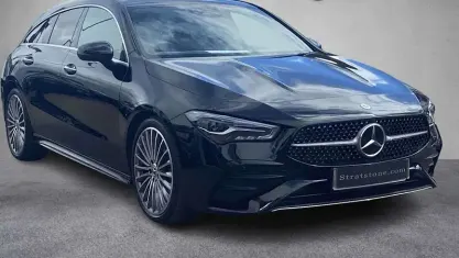 Used Mercedes CLA220 AMG line 190 HP (139 kW) 2024 Black Coupe
