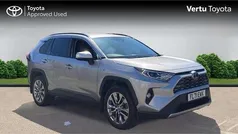Silver Used 2021 Toyota RAV4 Hybrid SUV | £25,325 (Fair price)