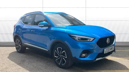 Used MG ZS Exclusive 106 HP (77 kW) 2023 Blue SUV