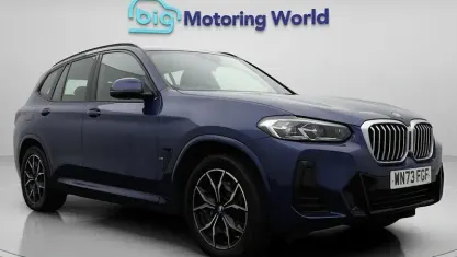 Used BMW X3 M Sport 292 HP (214 kW) 2023 Blue SUV
