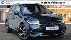 Blue Used 2022 VW Tiguan R-line SUV | £26,495 (Fair price)