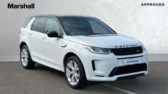 Solid fuji white Used 2021 Land Rover Discovery Sport R-Dynamic SUV | £28,027 (Fair price)