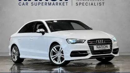 Used Audi S3 300 HP (220 kW) 2015 White Sedan