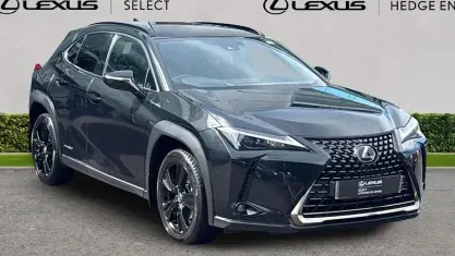 Used Lexus UX Sport Line 184 HP (135 kW) 2021 Graphite black SUV