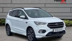 White Used 2018 Ford Kuga ST-Line SUV | £11,995 (Fair price)