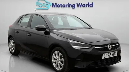 Used Vauxhall Corsa Design Edition 75 HP (55 kW) 2022 Black Hatchback