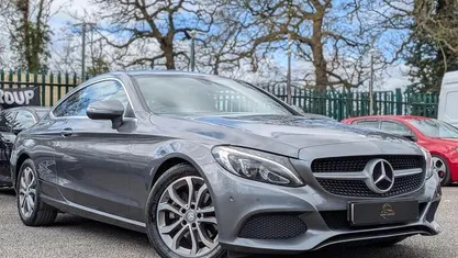 Used Mercedes C200 184 HP (135 kW) 2016 Grey Coupe