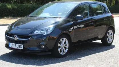 Used Vauxhall Corsa 75 HP (55 kW) 2017 Black Hatchback