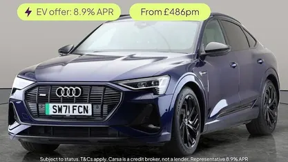 Used 2022 Audi e-tron Sportback Black Edition SUV | £26,843 (Fair price)