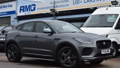 Used Jaguar E-Pace Chequered Flag 150 HP (110 kW) 2019 Grey SUV