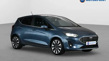 Used Ford Fiesta Titanium X 125 HP (91 kW) 2023 Blue Hatchback