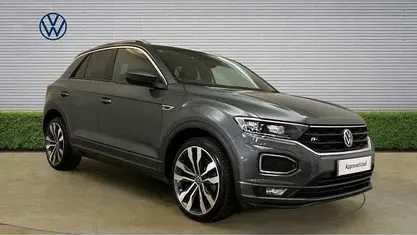 Used VW T-Roc R-line 150 HP (110 kW) 2021 Grey SUV
