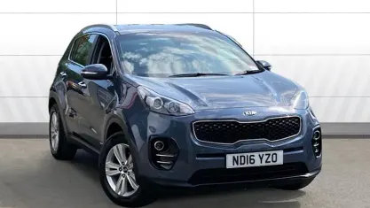 Used Kia Sportage 136 HP (100 kW) 2016 Blue SUV