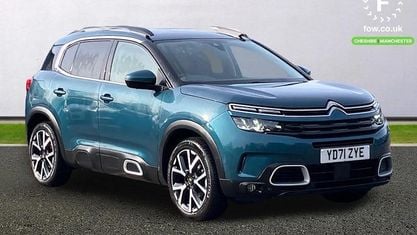 Używany Citroën C5 PureTech 131 KM (96 kW) 2021 Niebieski Hatchback