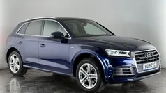 Blue Used 2018 Audi Q5 S-Line SUV | £18,750 (Fair price)