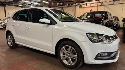 Used VW Polo Edition 75 HP (55 kW) 2017 White Hatchback