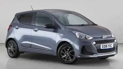 Used Hyundai i10 GO! 67 HP (49 kW) 2018 Grey Hatchback