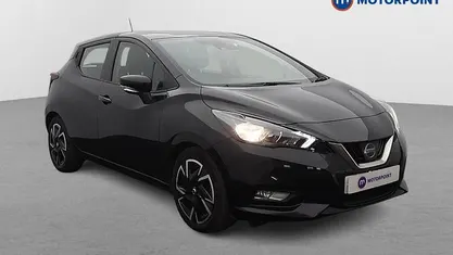 Used Nissan Micra Acenta 92 HP (67 kW) 2021 Black Hatchback