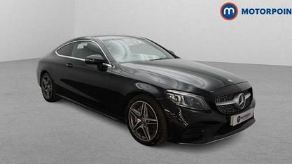 Käytetty Mercedes C300 AMG Line Premium 258 HP (189 kW) 2019 Musta Coupe - kaksiovinen