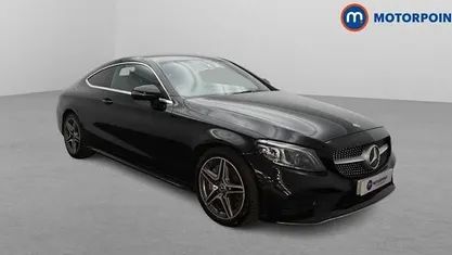 Used Mercedes C300 AMG Line Premium 258 HP (189 kW) 2019 Black Coupe