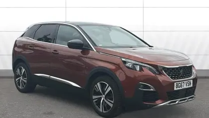 Used Peugeot 3008 GT-line 131 HP (96 kW) 2017 Brown SUV